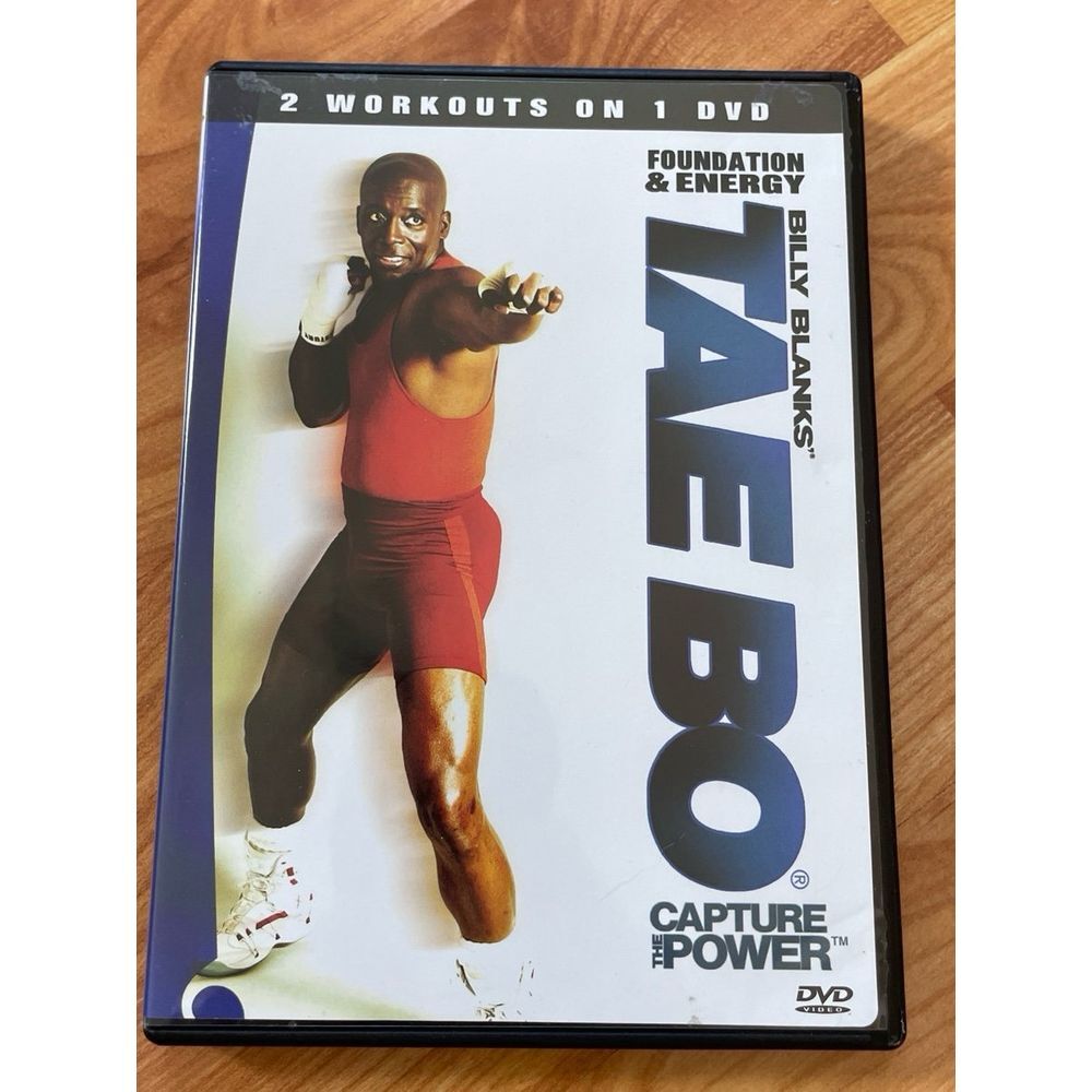 Billy Blanks Tae-bo Foundation and Energy 2 Workouts on 1 DVD‎